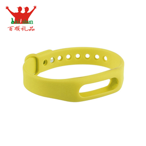 黄色硅胶手表带